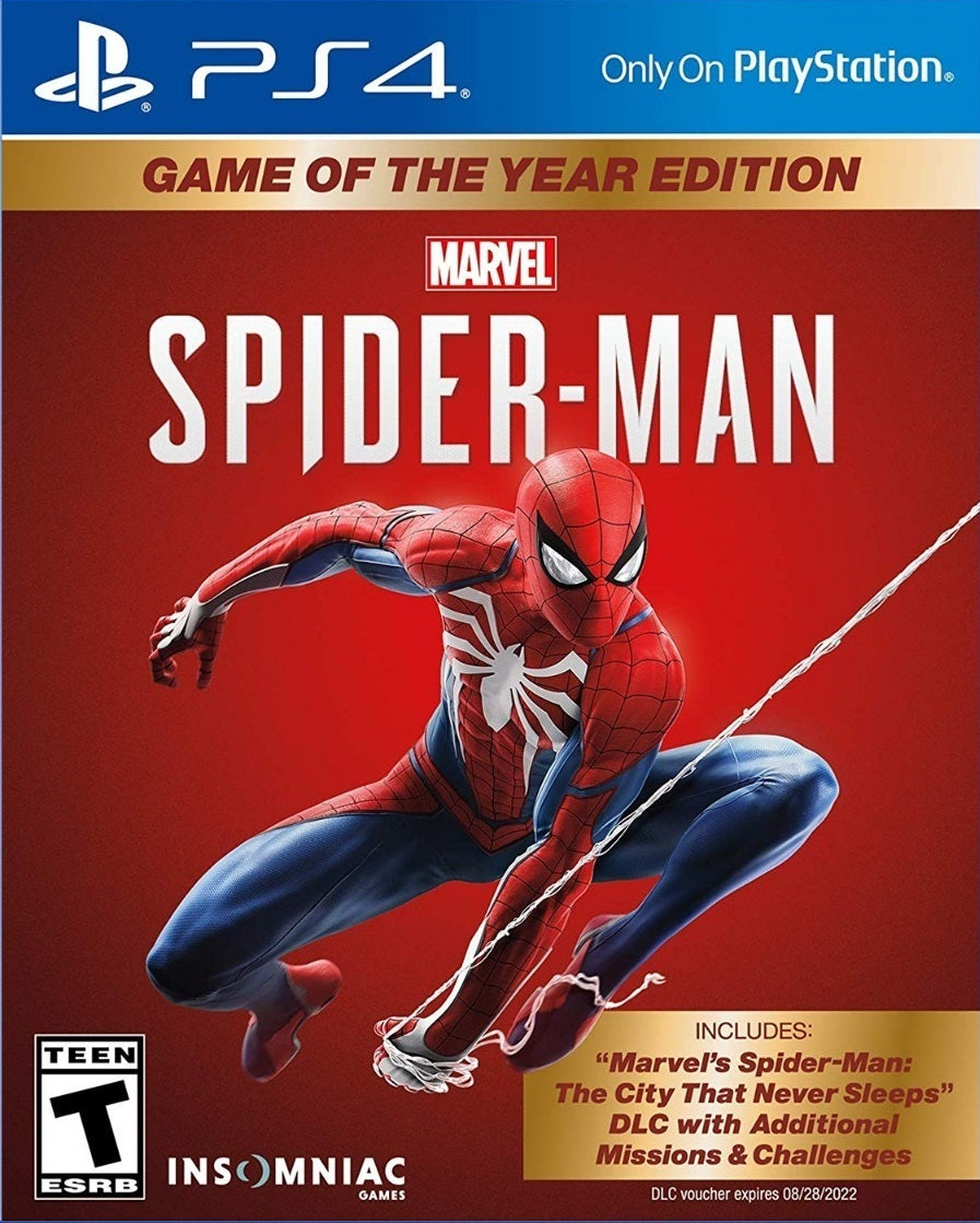 Marvel's Spider-Man Game of the Year Edition PS4