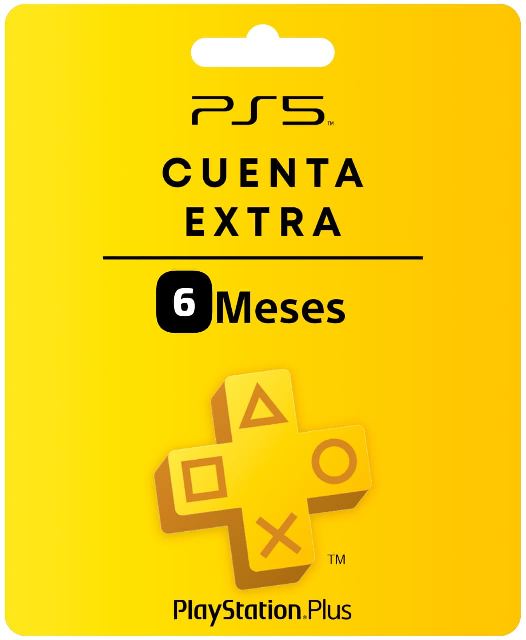 PSN Plus Extra 6 Meses PS5