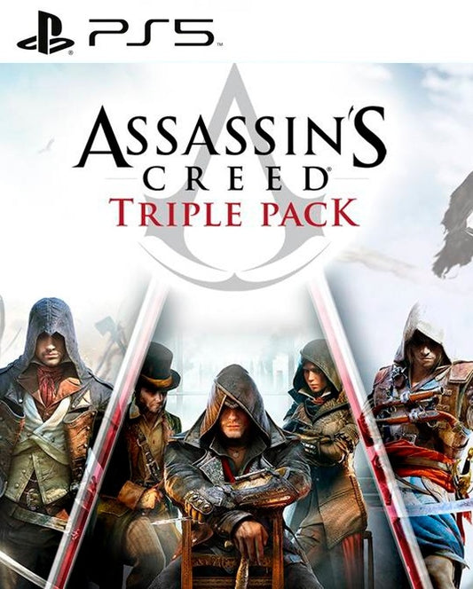 Asassin's Creed Triple Pack PS5
