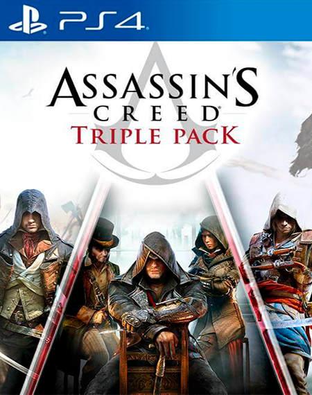 Asassin's Creed Triple Pack PS4