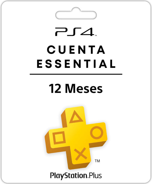 PSN Plus Essential 1 Año PS4